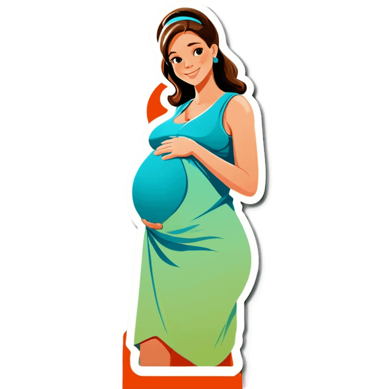 A pregnant wooman emoji