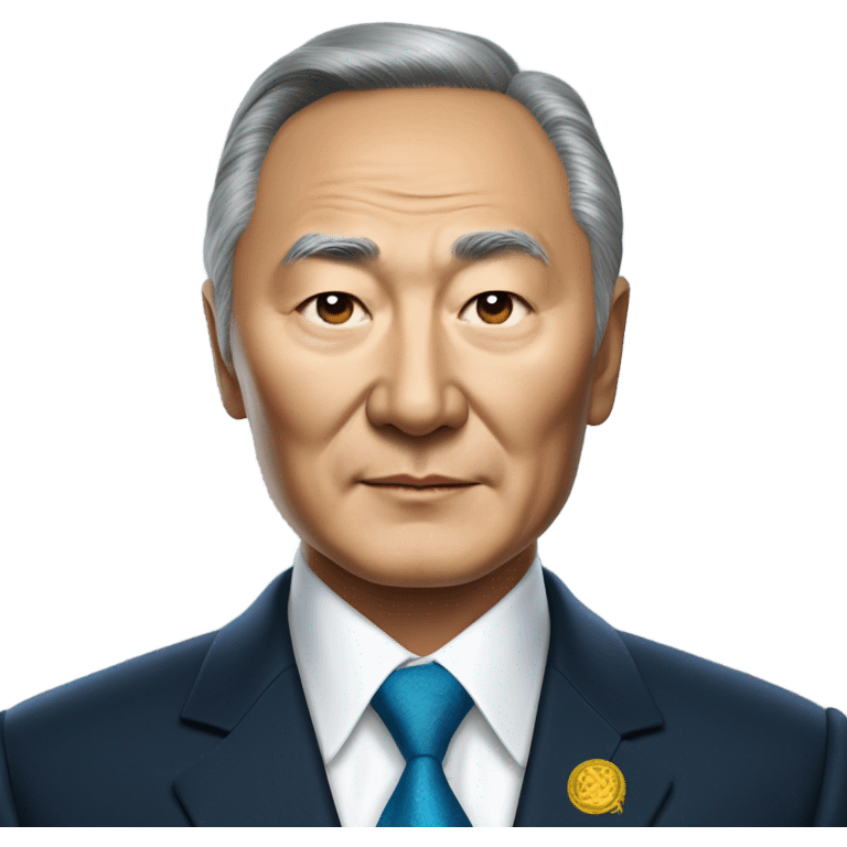 Nazarbaev President of Kazakhstan emoji