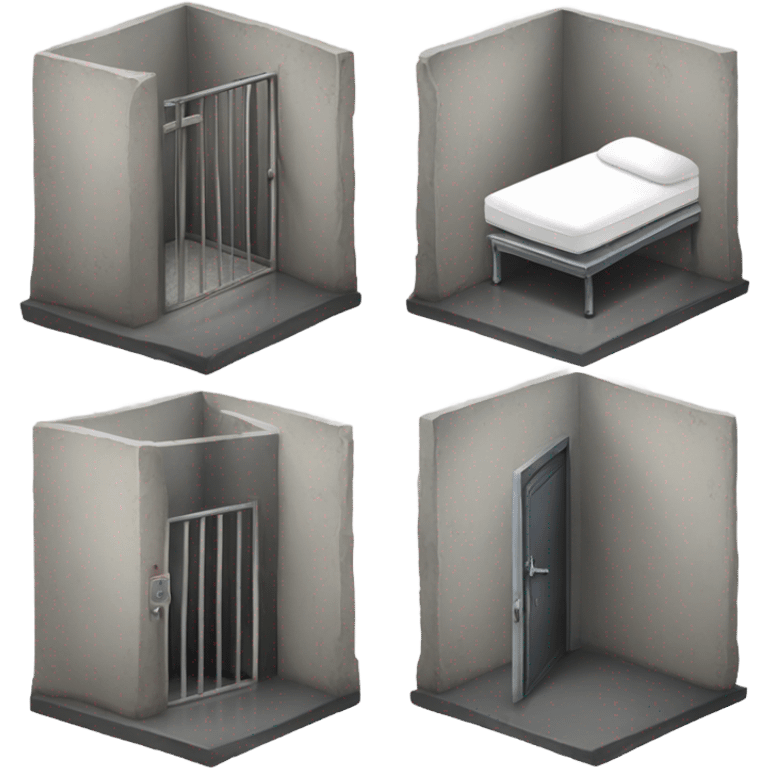 Jail cell emoji