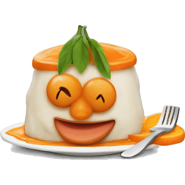 Orang cewe makan emoji