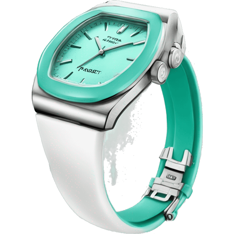 Audamaris Piguet in tiffany color emoji