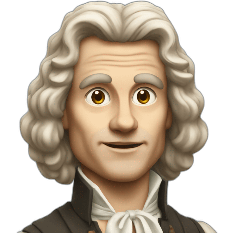 Isaac Newton runs cross country emoji