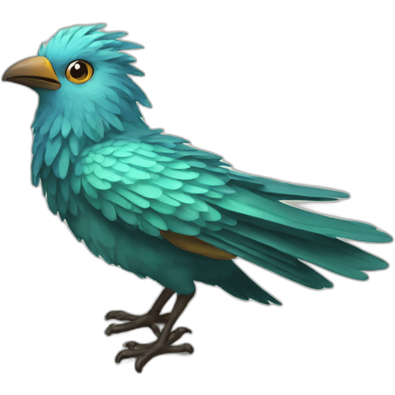 Fantasy bird emoji