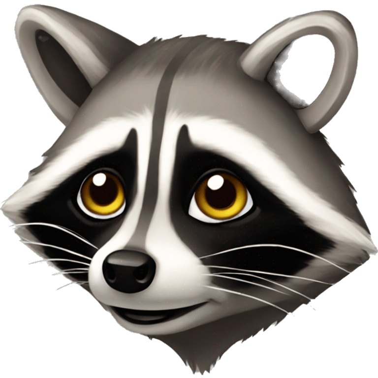 raccoon emoji