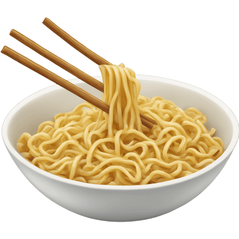 Chinese noodles emoji