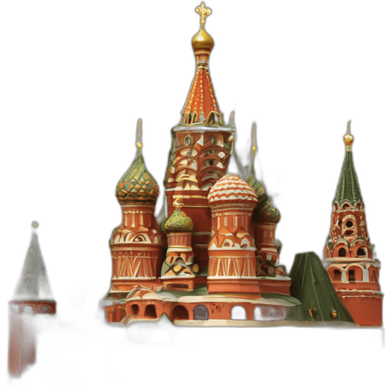 moscow kremlin on fire emoji