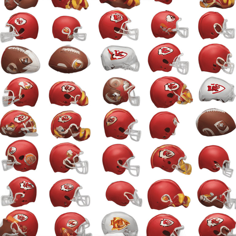 Chiefs football player emoji