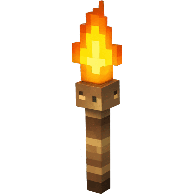 minecraft torch emoji