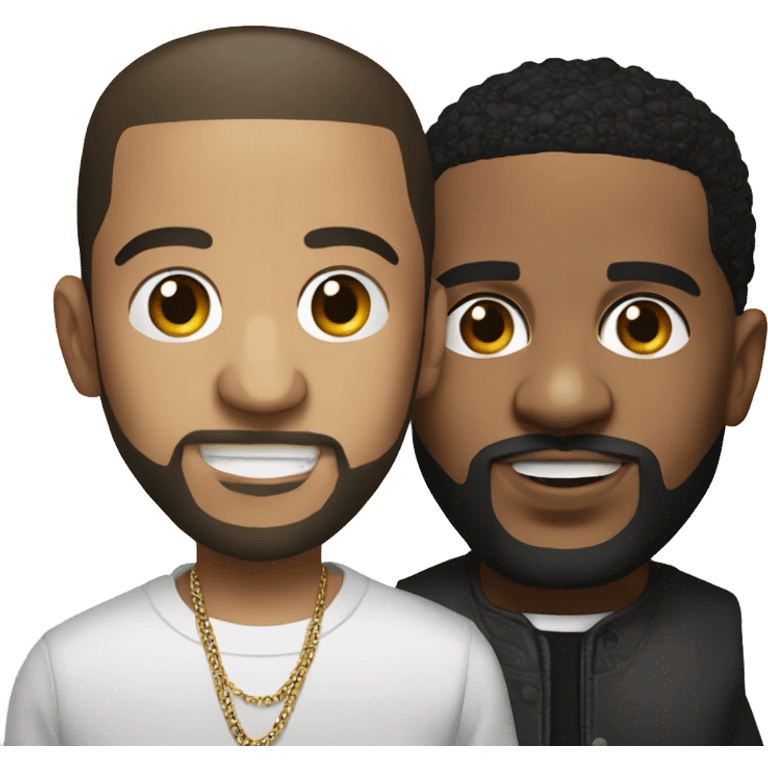 Drake and Kendrick Lamar  emoji