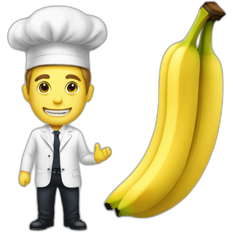 Macron-cook-banana emoji