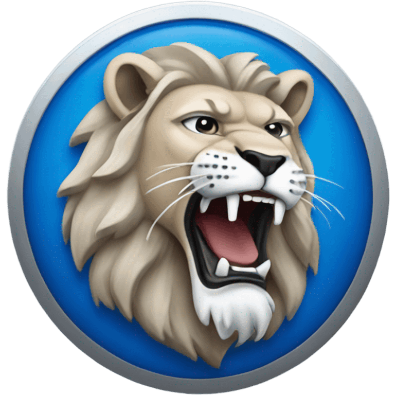 detroit lions logo emoji