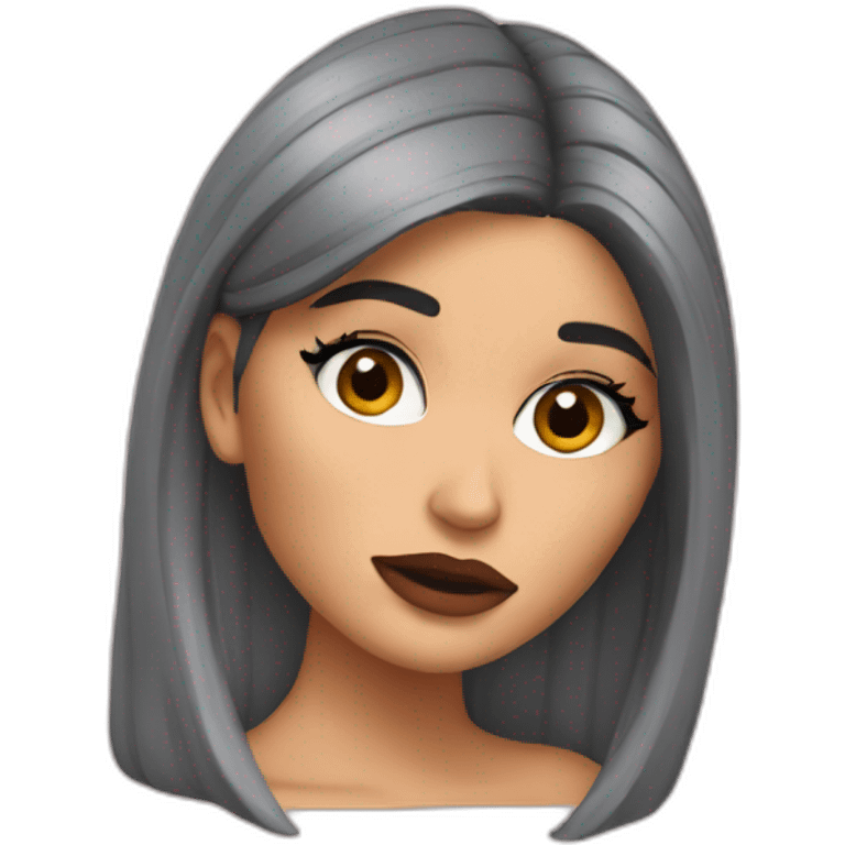 Kylie Jenner wondering emoji