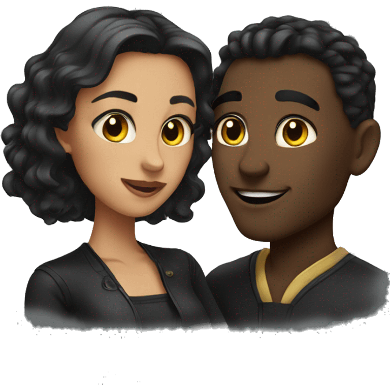 Panther couple emoji