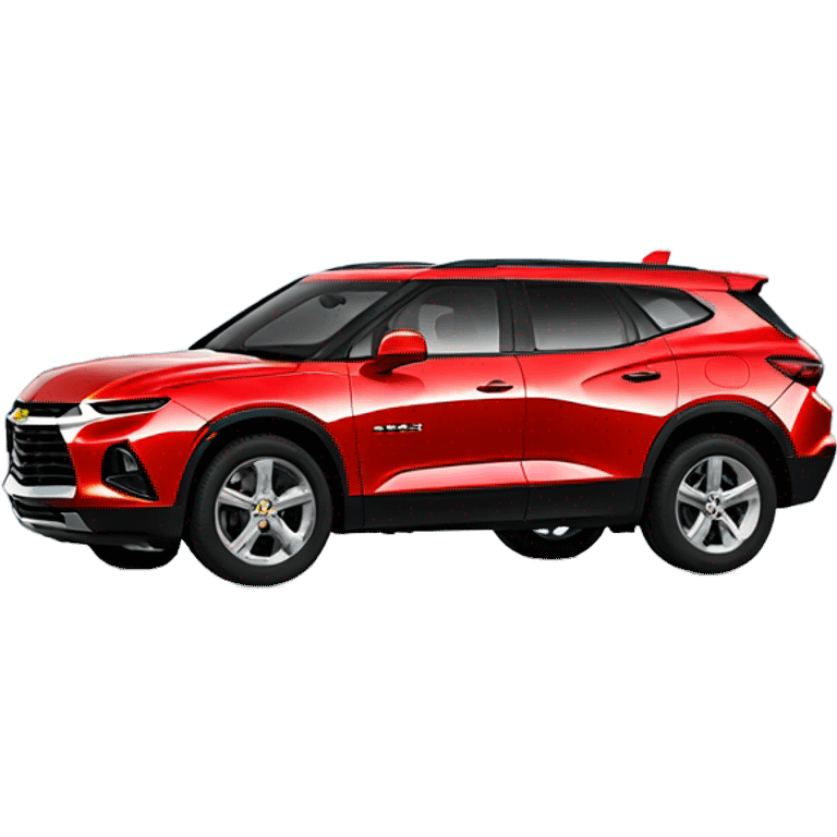 2020 red Chevrolet blazer  emoji