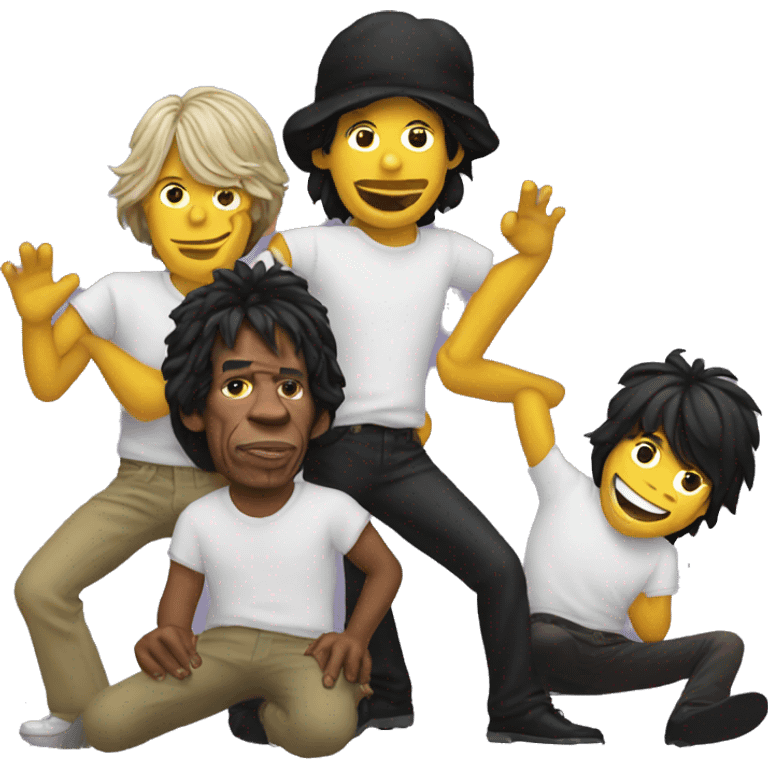 The Rolling Stones emoji