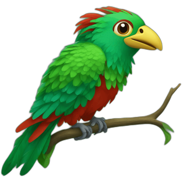 Quetzal emoji