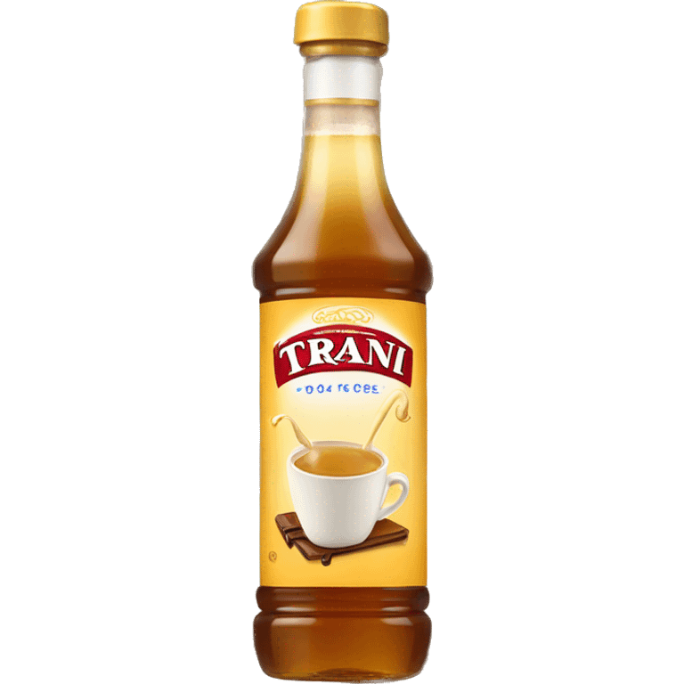 French vanilla torani syrup  emoji