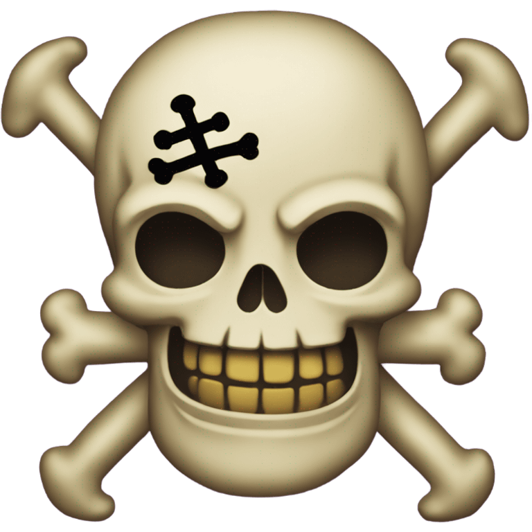 One Piece Jolly Roger emoji