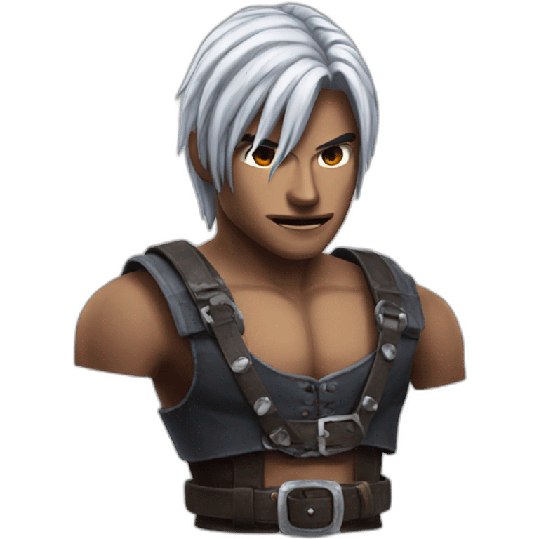 Dante from devil may cry emoji