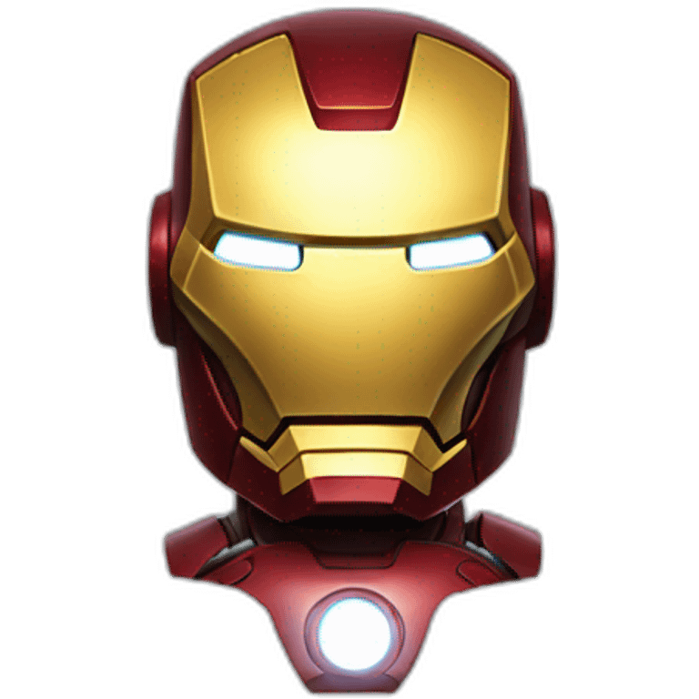 Moon iron man emoji