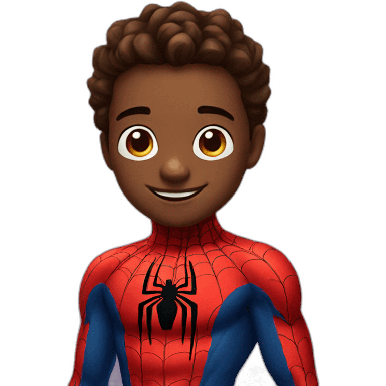 spiderman cute emoji