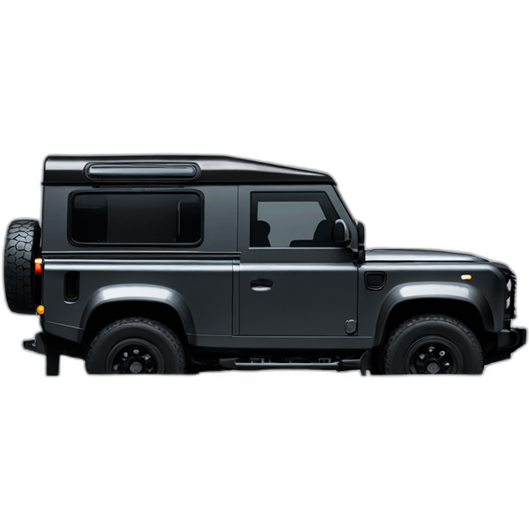 thenew landrover defender black emoji