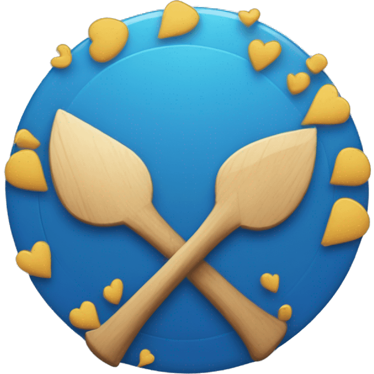 Verified blue Instagram sticker, Un emoji en forme de cercle a A circle-shaped emoji with spades and a ✓ in the middle  emoji