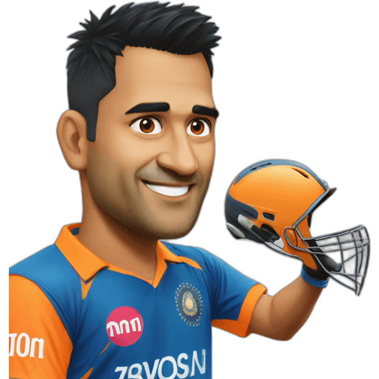 MS Dhoni emoji