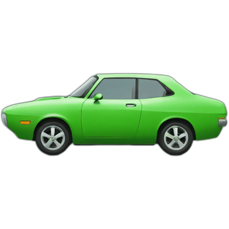 Green car emoji