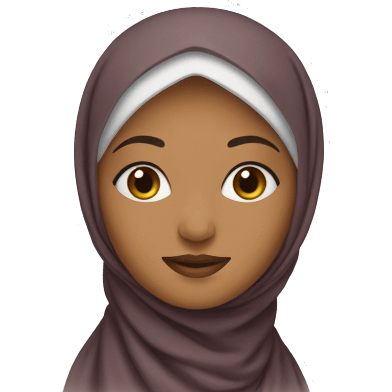 Muslim woman in headscarf emoji