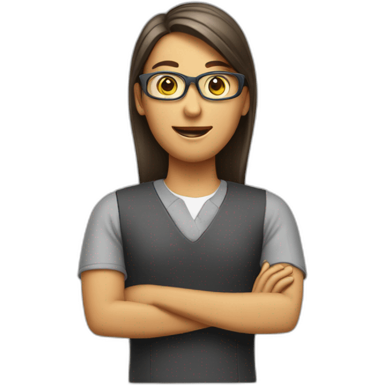 clerk at the cashier's desk emoji