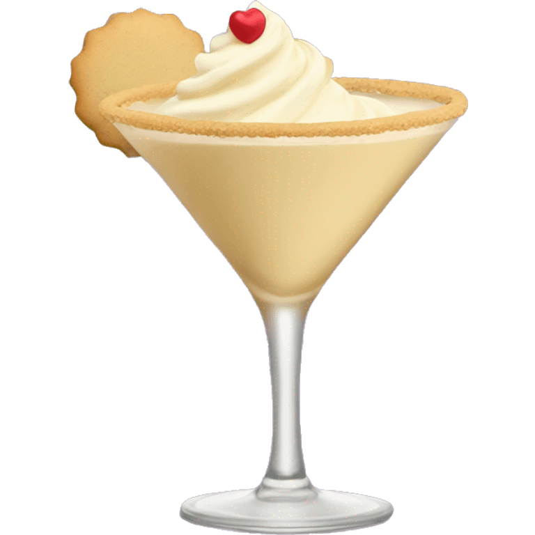 Sugar cookie martini  emoji