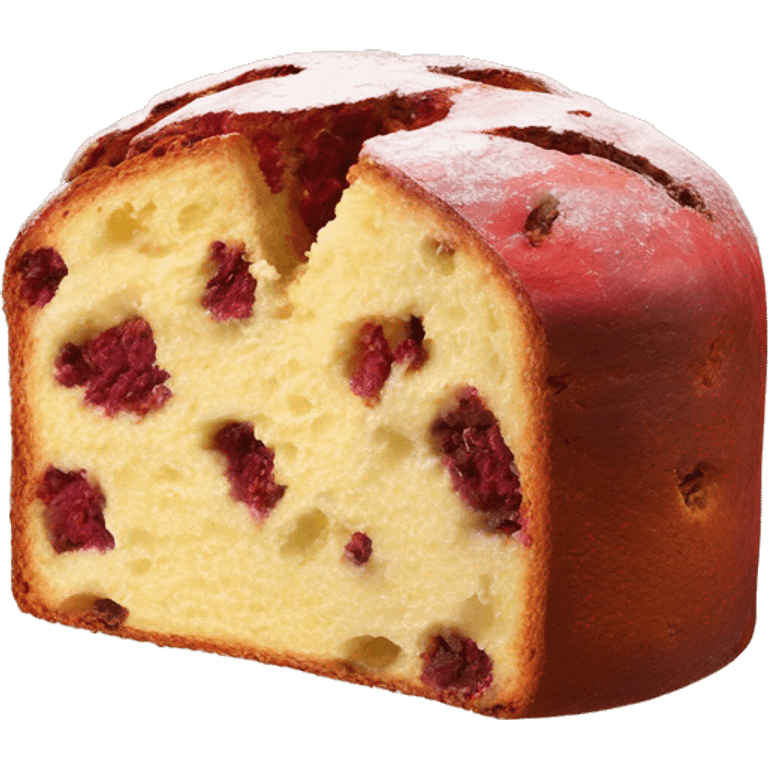 Red velvet panettone  emoji