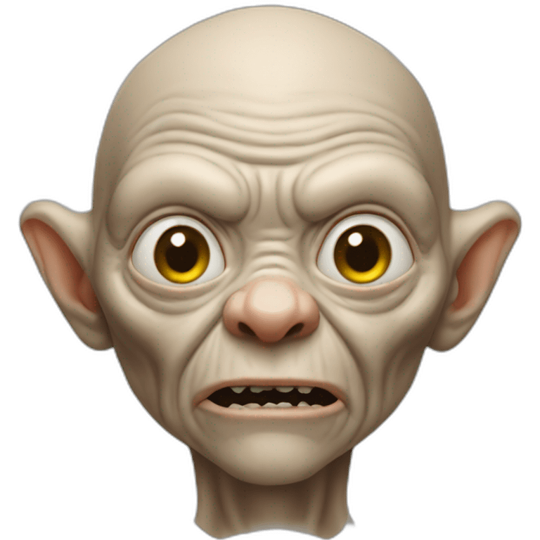 Golum emoji