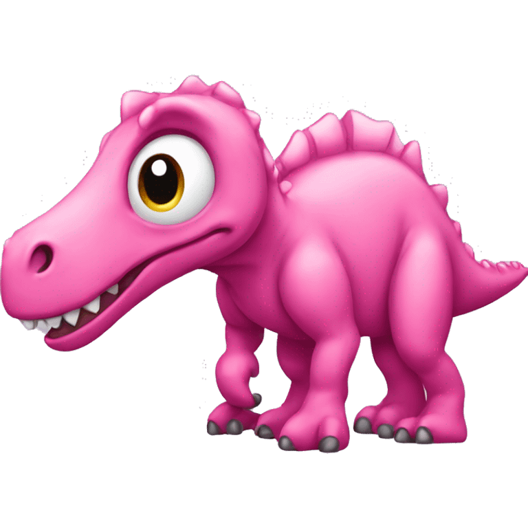 pink dinosaur  emoji