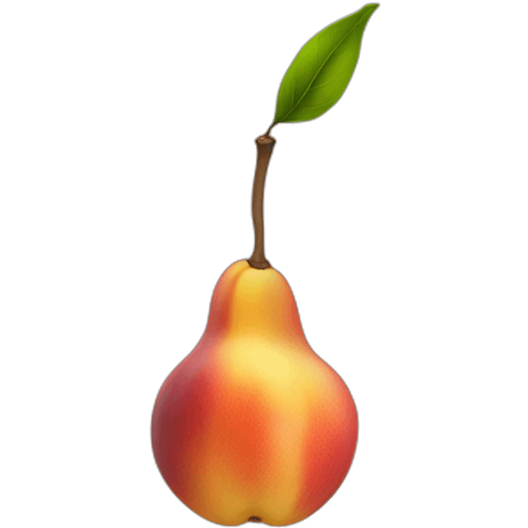 nectarine emoji