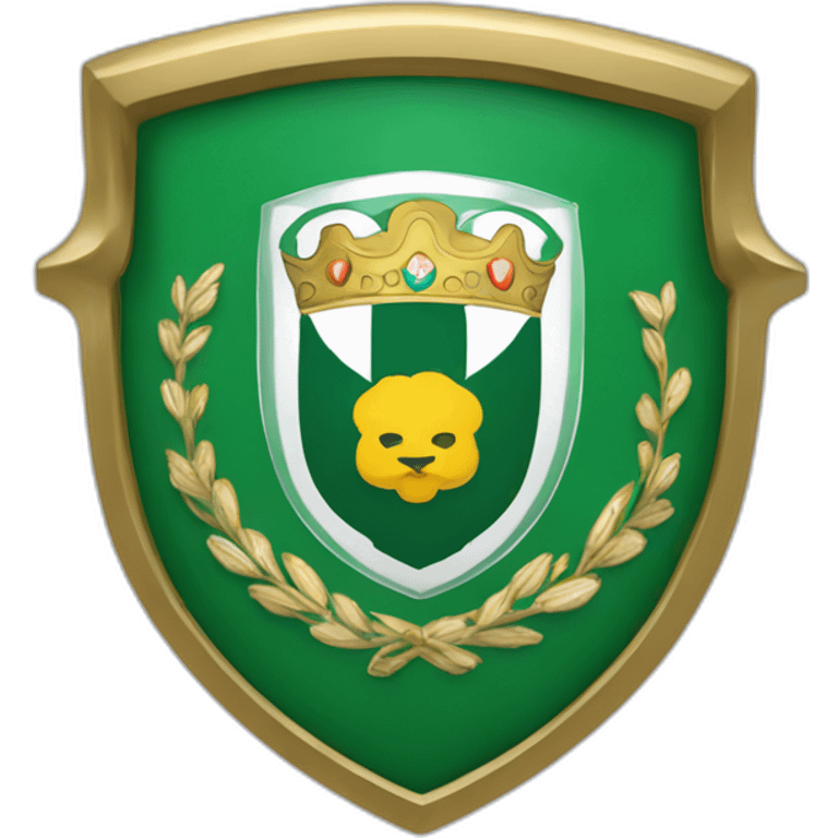 Escudo del betis en azul emoji