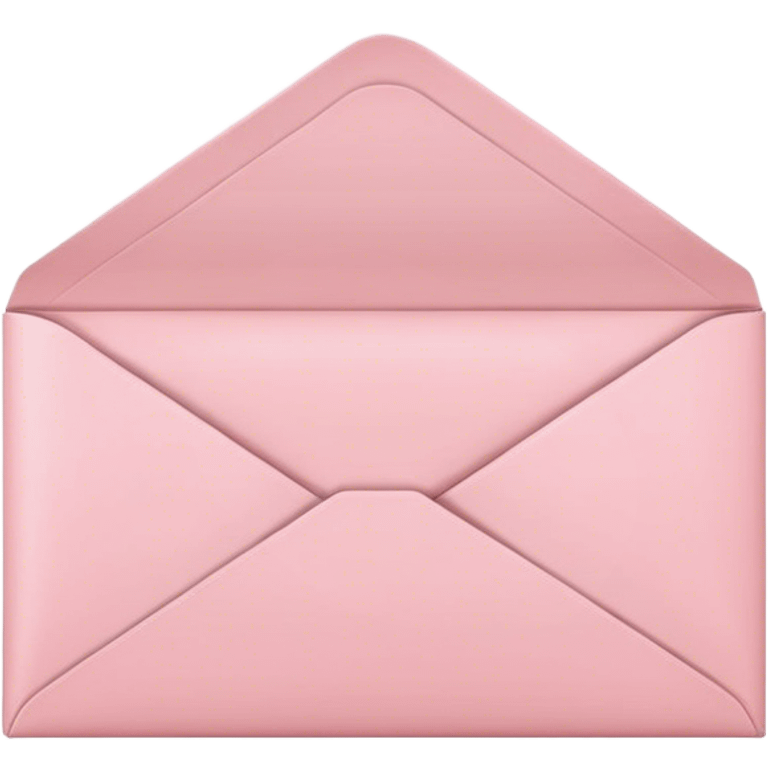 Light pink envelope  emoji