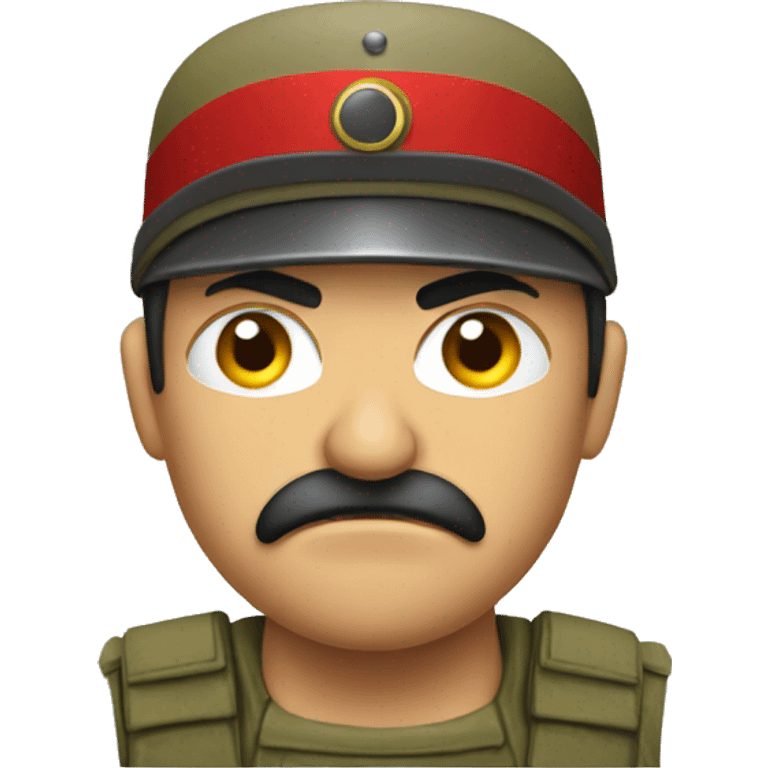 angry Turkish soldier emoji