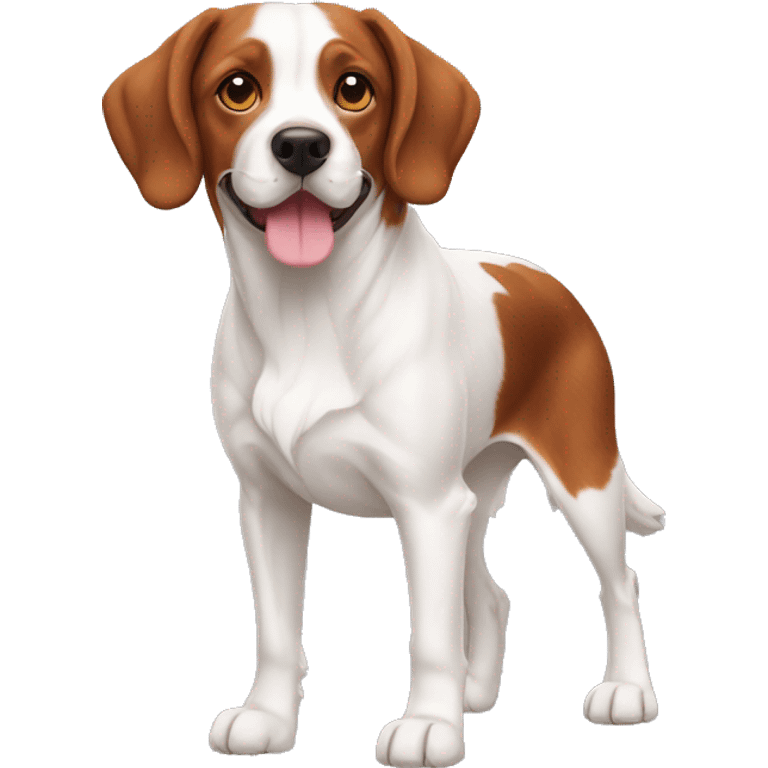 Brittany Dog Breed Full Body emoji