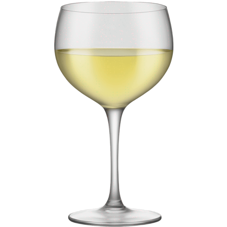 White wine glass emoji