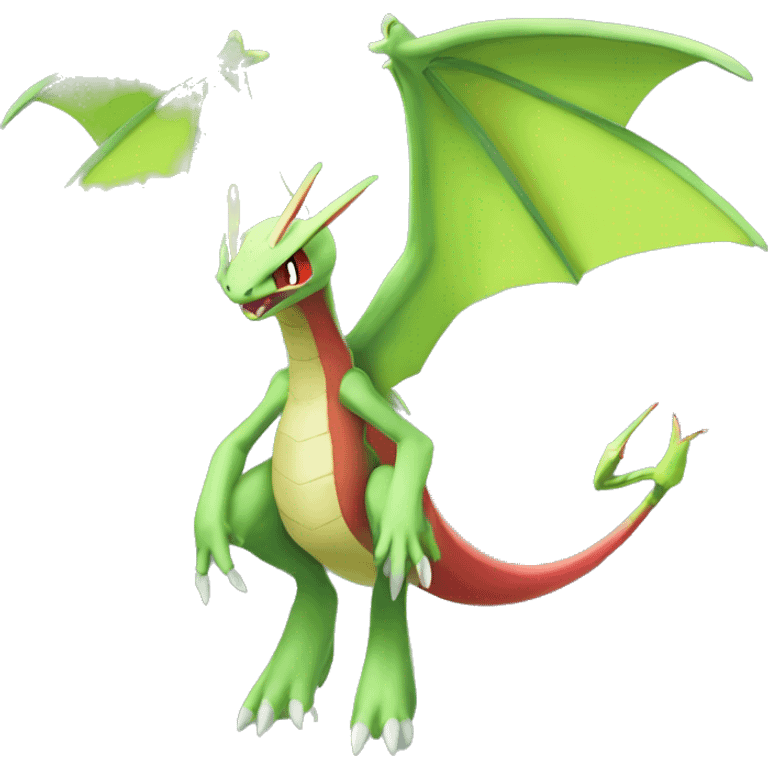 Full body Flygon-Genesect-Pokémon emoji