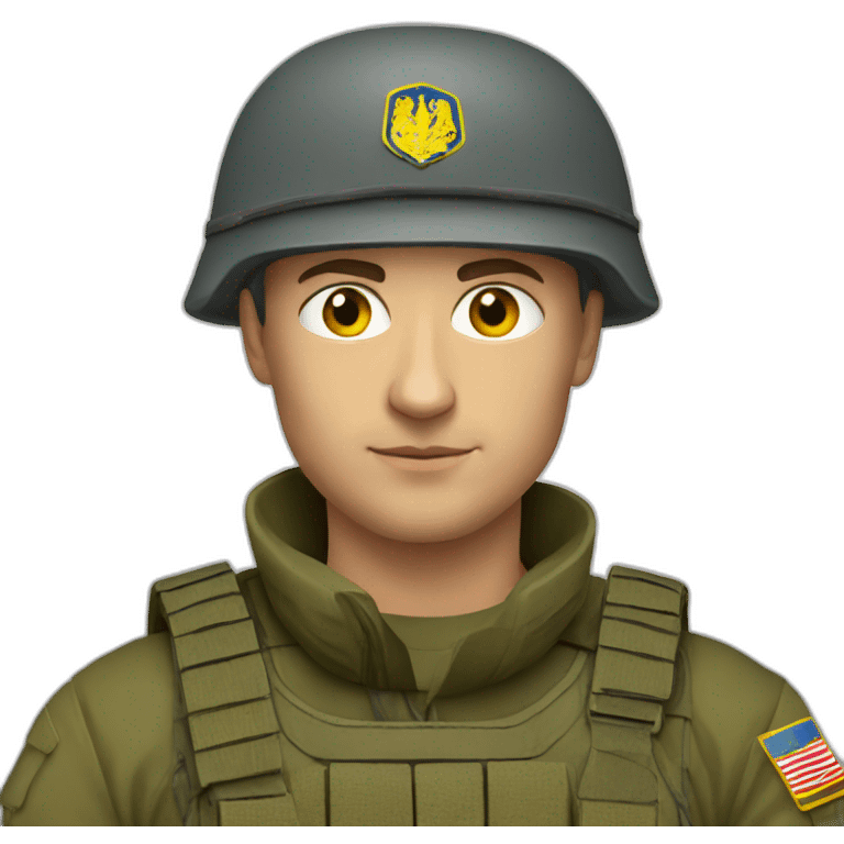 ukraine soldier emoji