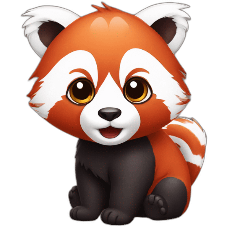 cute-red-panda emoji