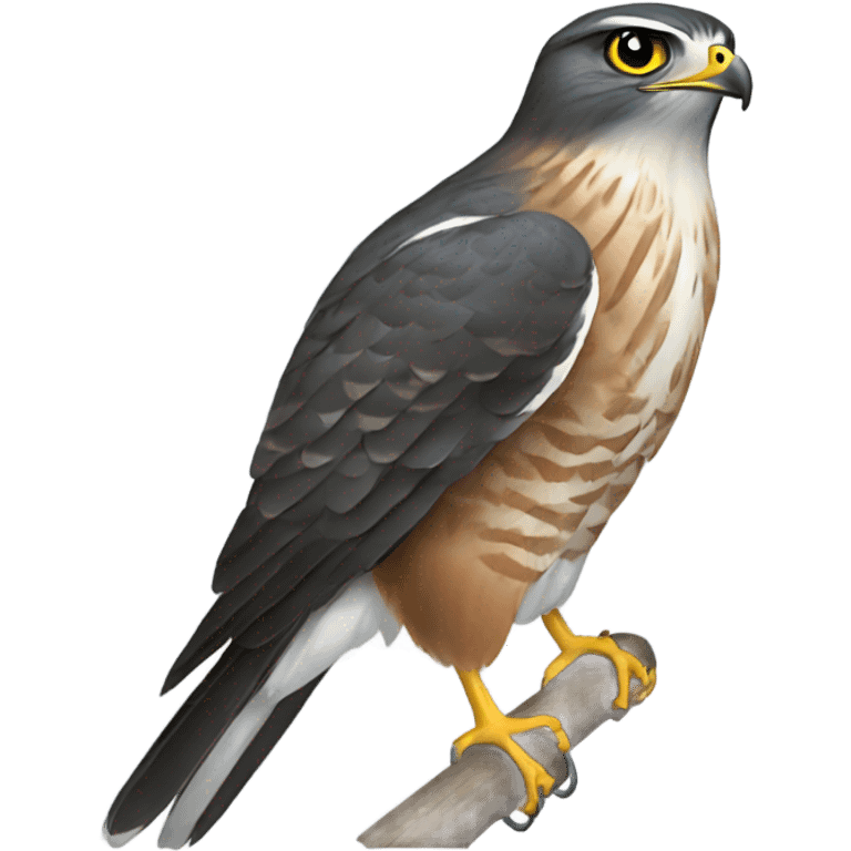 Sharp shinned hawk emoji