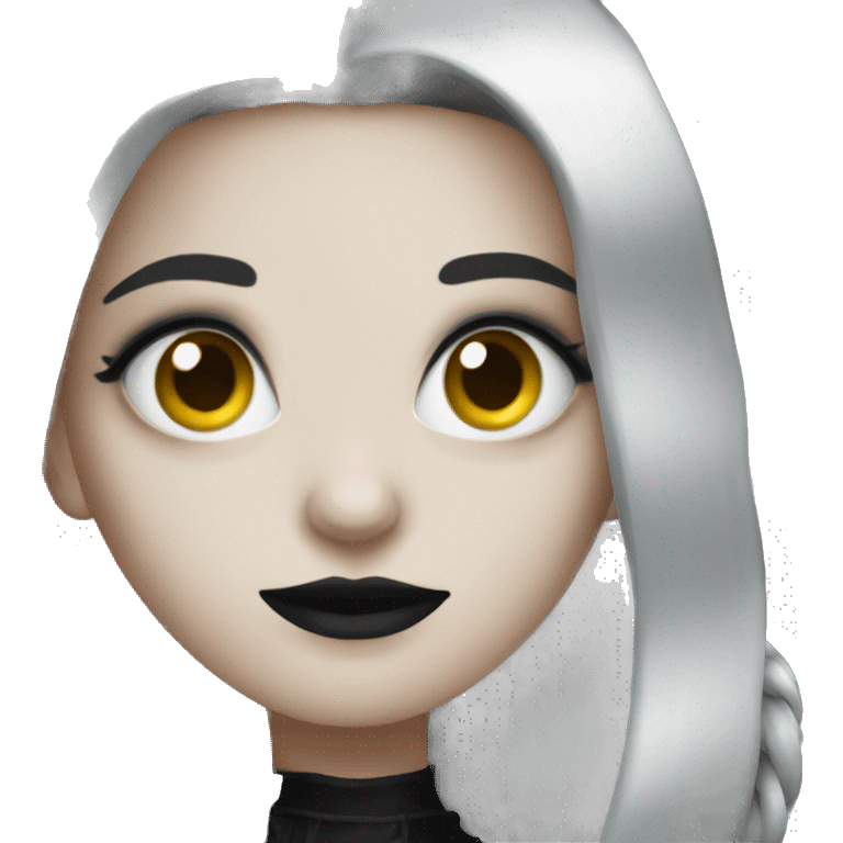 goth girl emoji