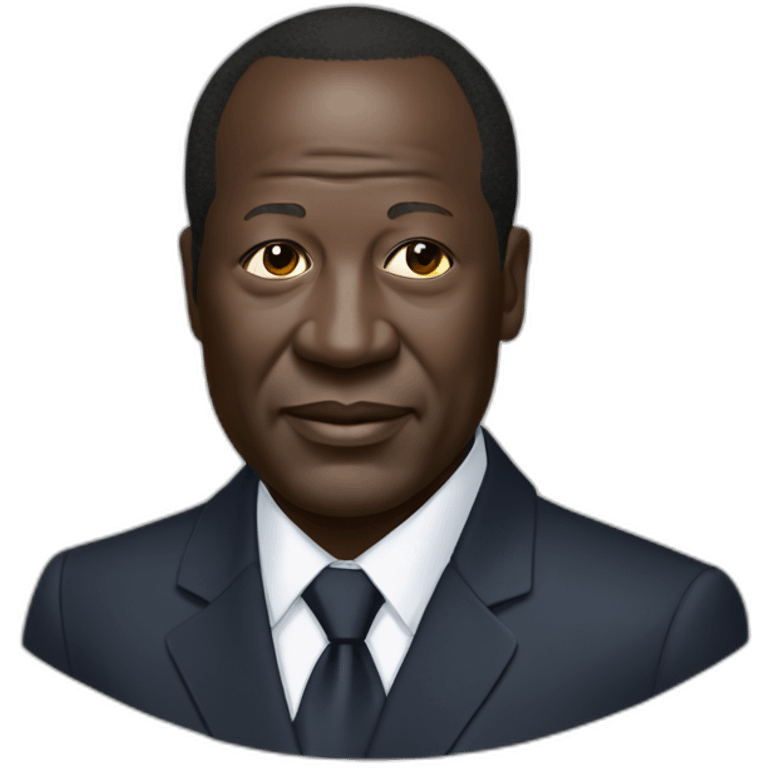 Alassane dramane ouattara emoji