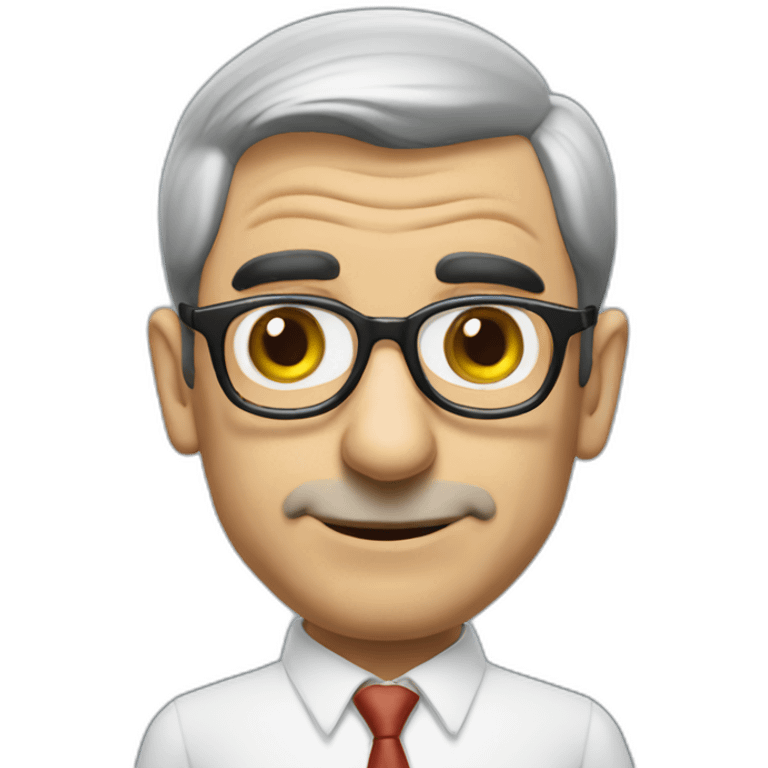 Mister Bean innovation consultant wearing glasses emoji