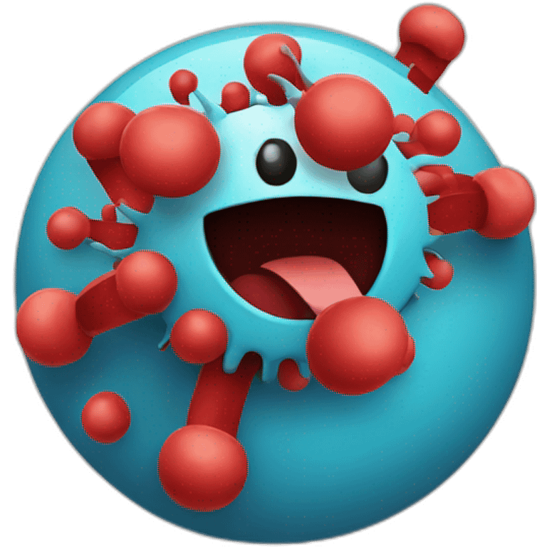 IT fighting a virus emoji