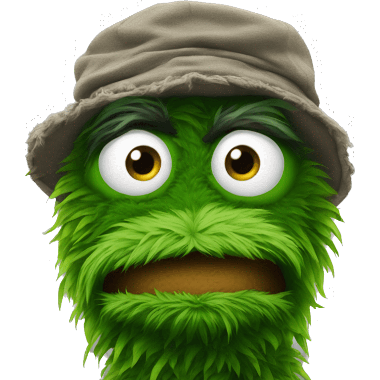 Oscar the grouch  emoji